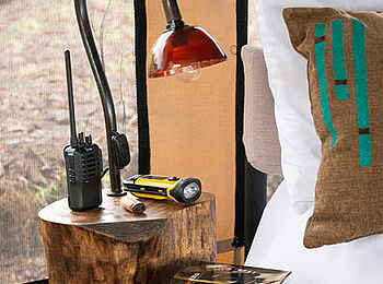 Kiota Camp: Nachttischlampe Kiota Camp: Nachttischlampe