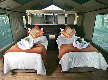 Moremi Crossing: Gästezelt Moremi Crossing: Gästezelt