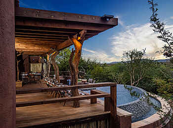 The Royal Madikwe: Elela Villa Terrasse