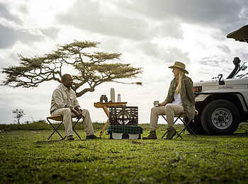 Sanctuary Kichakani Serengeti Camp: Kaffeepause Sanctuary Kichakani Serengeti Camp: Kaffeepause