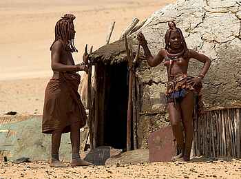 Serra Cafema: Traditionelle Behausung