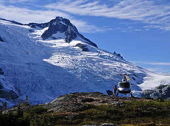 Tweedsmuir Park Lodge: Gletscher