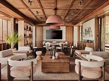 Baines Lodge: Die Lounge mit Fernsehmöglichkeit Baines Lodge: Die Lounge mit Fernsehmöglichkeit