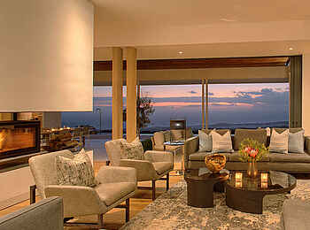 Grootbos Private Villas: Sunbird Villa Lounge Grootbos Private Villas: Sunbird Villa Lounge