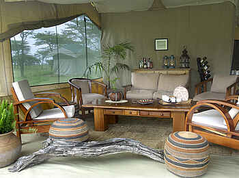Kicheche Bush Camp: Gemütliche Lounge
