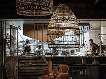 Singita Faru Faru: Offene Küche