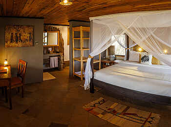 Soroi Leopards Lair Cottages: Innenbereich Cottages