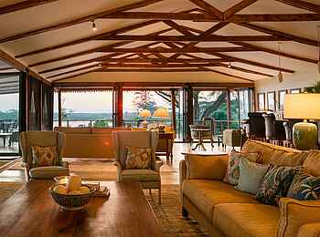 The River Station Lodge: Die Lounge The River Station Lodge: Die Lounge