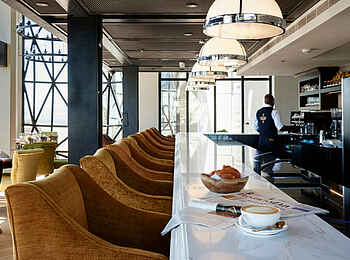 The Silo: Tasse Kaffee in The Granary Café