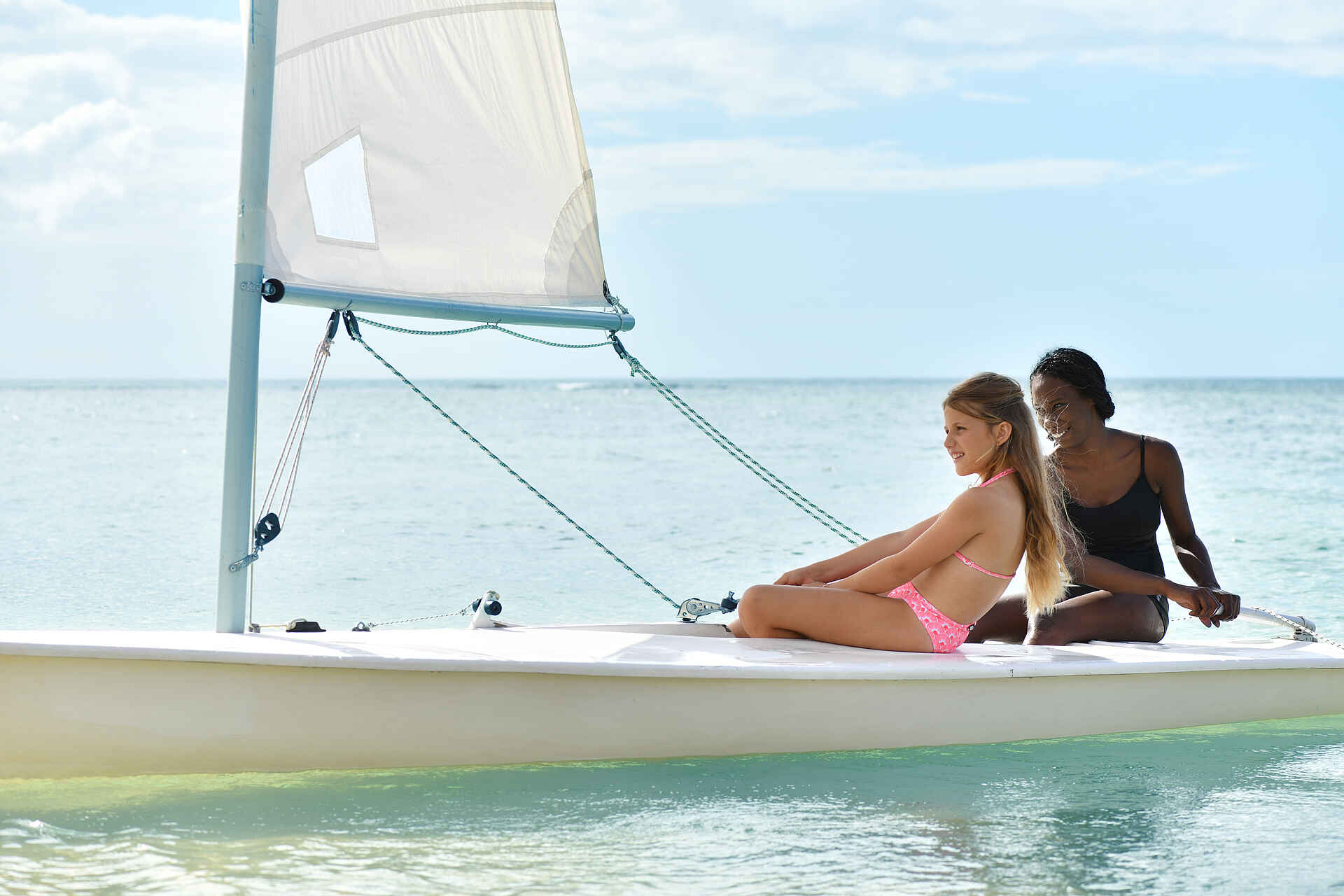 Victoria Beachcomber Resort and Spa: Segeln