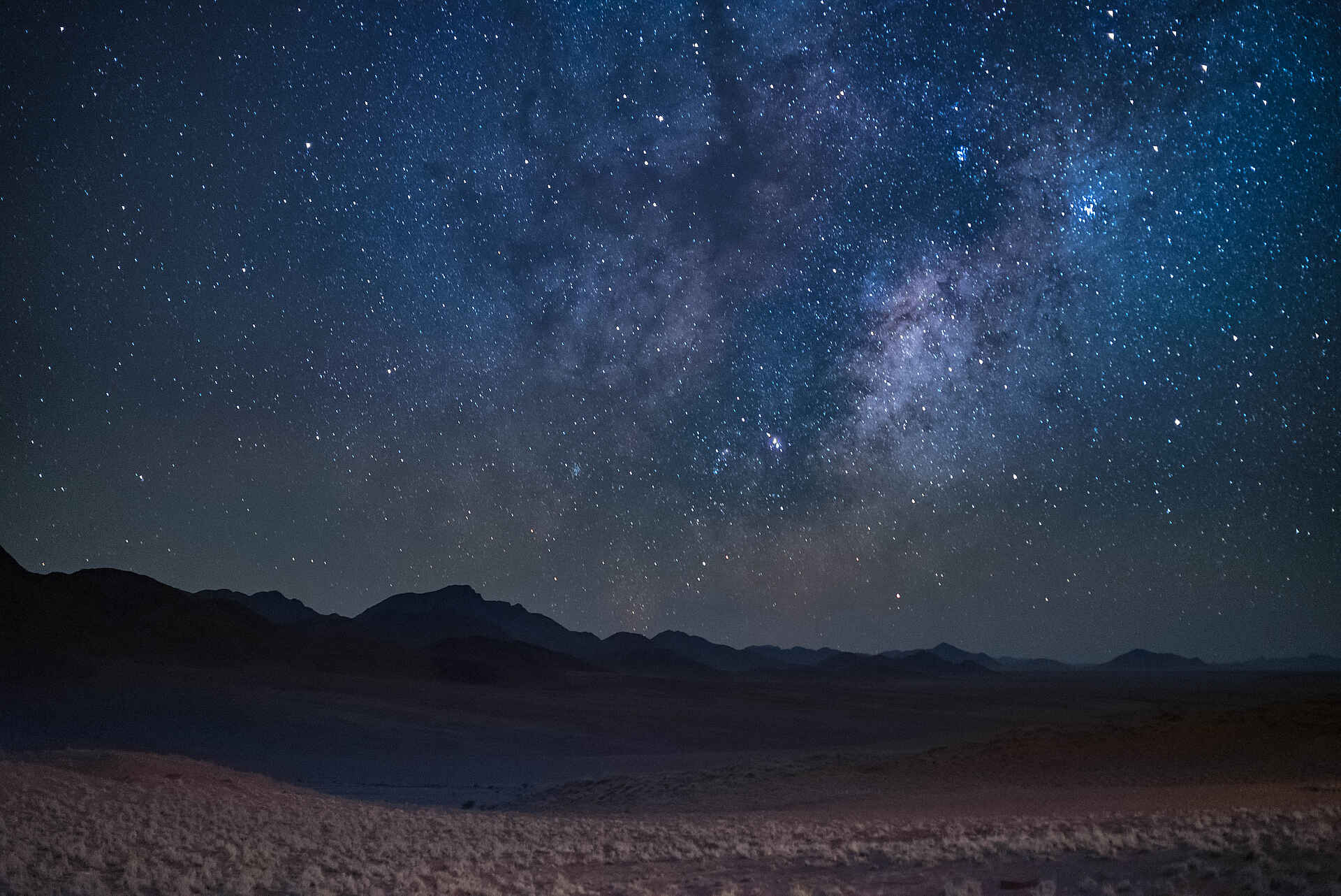 Wolwedans Mountain View Suite: Nachthimmel über der Wüste