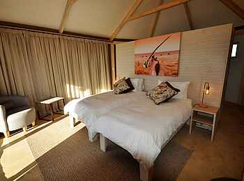 Desert Hills Glamping: Ein Zimmer mit Twin-Betten Desert Hills Glamping: Ein Zimmer mit Twin-Betten