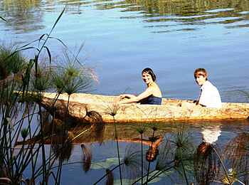 Camp Kwando: Mokoro-Ausflug