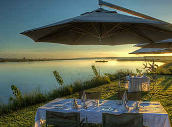 Chobe Game Lodge: Ausblick