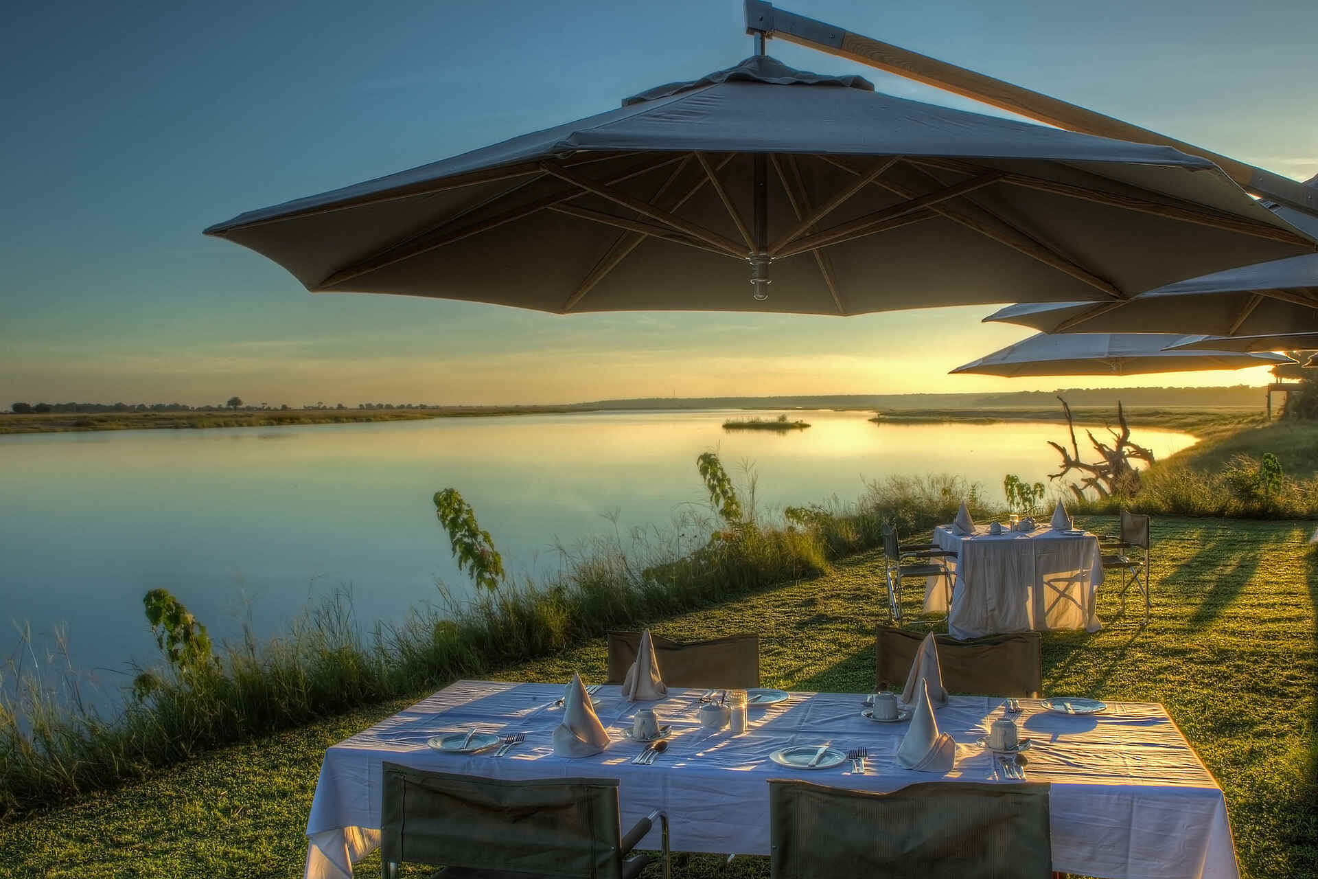 Chobe Game Lodge: Ausblick