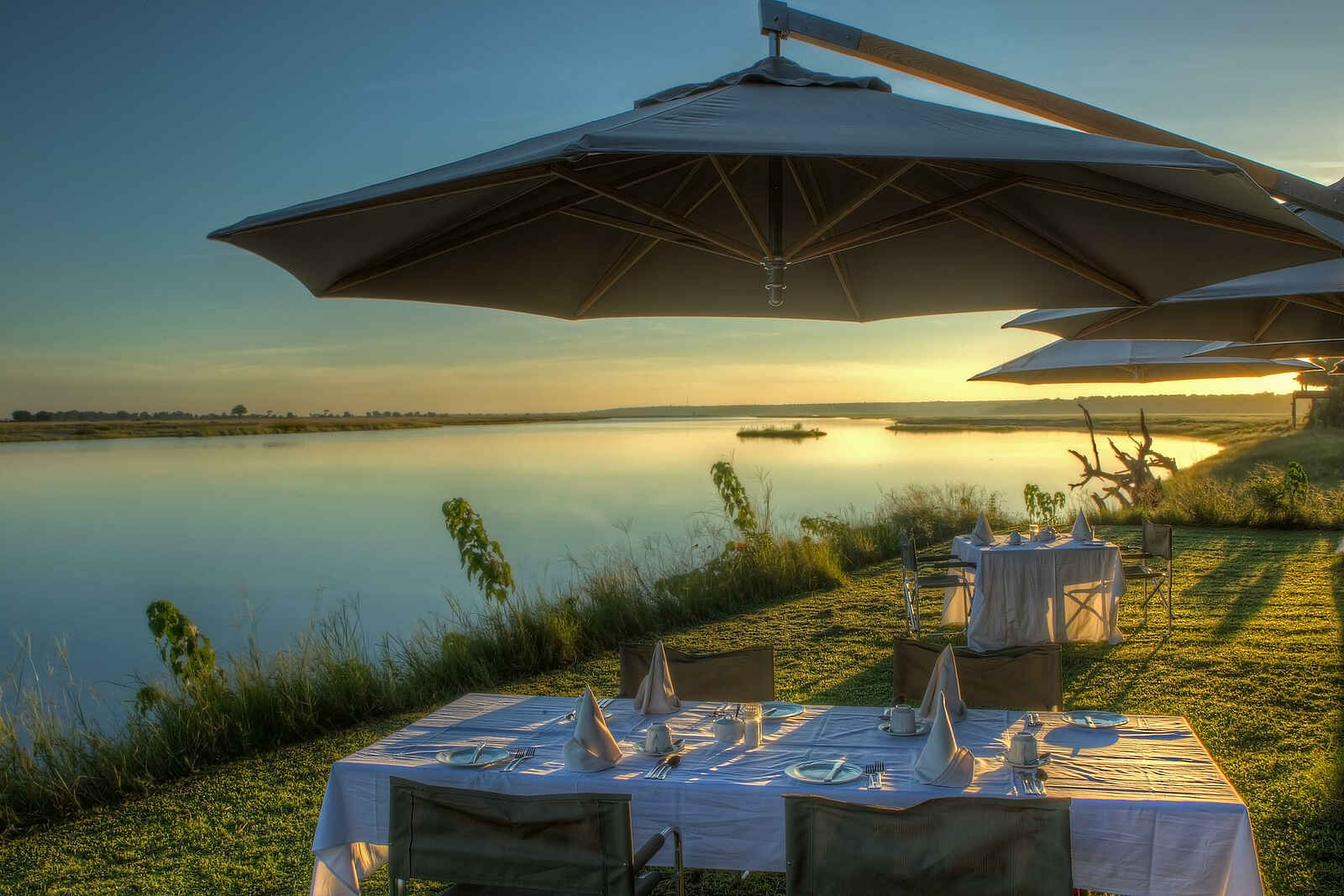 Chobe Game Lodge: Ausblick Chobe Game Lodge: Ausblick