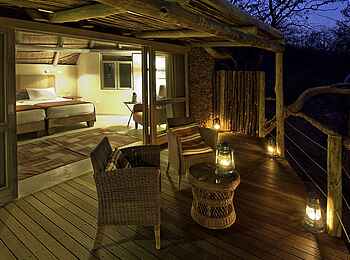 Ongava Lodge: Abendstimmung Ongava Lodge: Abendstimmung