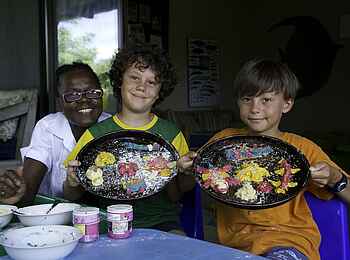 Rocktail Beach Camp: Nachmittag mit Play Doh