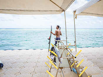 Victoria Beachcomber Resort and Spa: Wasserski Victoria Beachcomber Resort and Spa: Wasserski