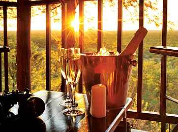 Victoria Falls Safari Lodge: Luxus pur