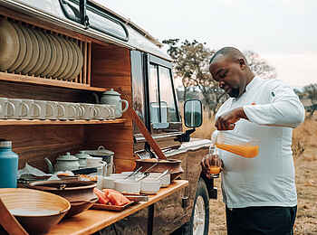 Wayo Serengeti Green Camp: Frühstück 