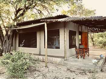 Leopard Plains: Gästezelt mit Veranda Leopard Plains: Gästezelt mit Veranda