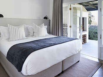 Boschendal Wine Estate: Orchards Cottage Bett
