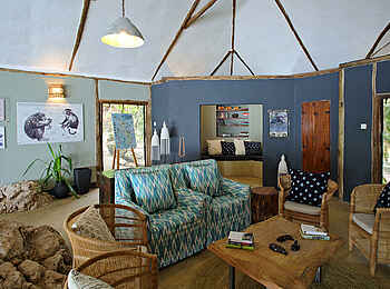 Rubondo Island Camp: Das Schimpansen Informationscenter Rubondo Island Camp: Das Schimpansen Informationscenter