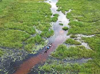 Sable Alley Camp: Mokoro Sable Alley Camp: Mokoro