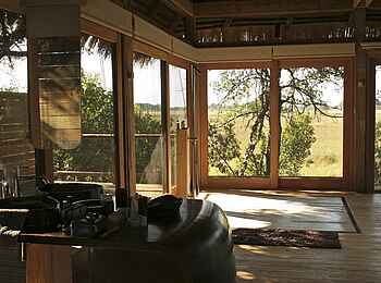 Vumbura Plains Camp: Family Room Dusche und Waschtisch