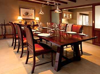 King's Camp - Waterbuck Private Camp. Speisesaal King's Camp - Waterbuck Private Camp. Speisesaal