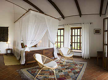 Bashay Rift Lodge: Helles Gästezimmer Bashay Rift Lodge: Helles Gästezimmer