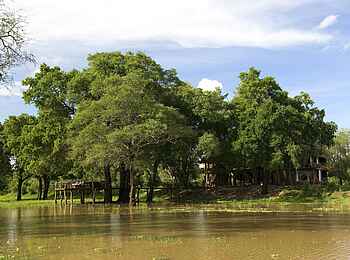 Luangwa Safari House: Gut gefüllte Lagune Luangwa Safari House: Gut gefüllte Lagune