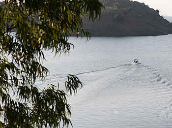 Lux Lake Kivu Hotel: Bootsfahrt