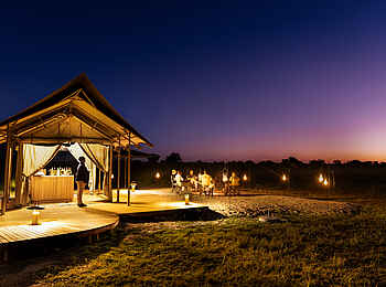 Monachira Camp: Getränke an der Bar Monachira Camp: Getränke an der Bar