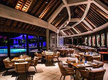Shandrani Beachcomber Resort and Spa: Abendessen Shandrani Beachcomber Resort and Spa: Abendessen