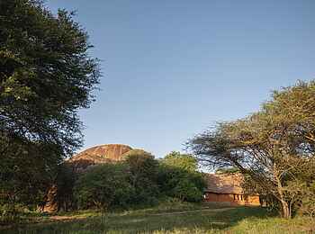 Kusini Serengeti Camp: Seitenansicht Gemeinschaftszelt