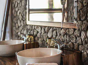 Chem Chem Lodge: Waschtisch Chem Chem Lodge: Waschtisch