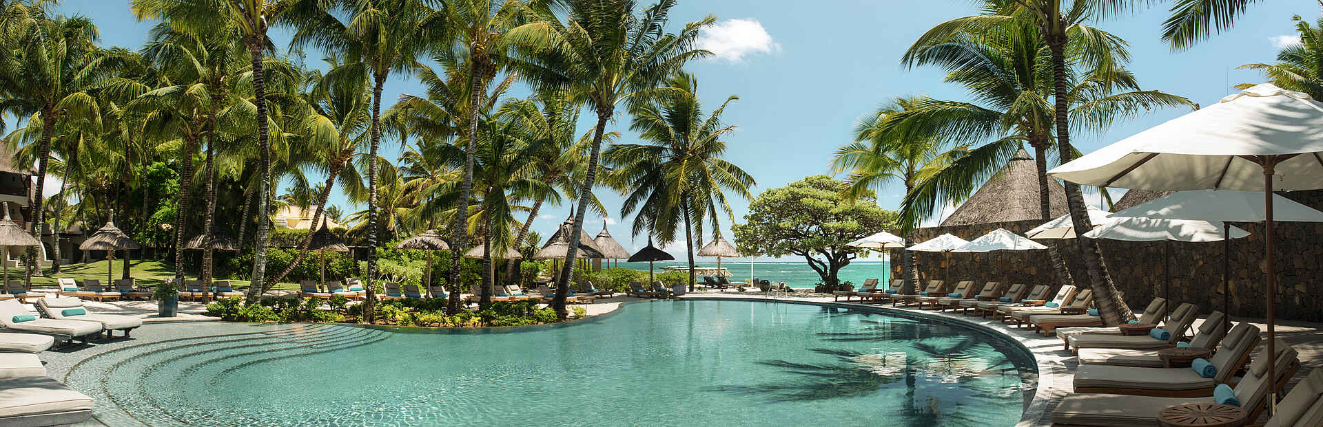 Constance Belle Mare Plage: Der Pool