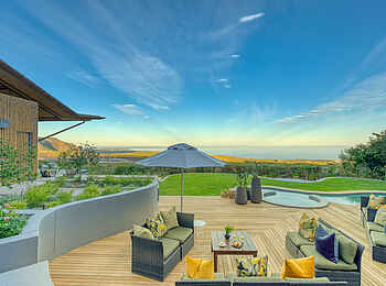 Grootbos Garden Lodge: Terrasse Grootbos Garden Lodge: Terrasse