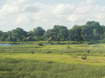 Lagoon Camp: Blick aufs Camp Lagoon Camp: Blick aufs Camp