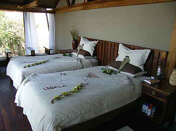 Lebala Camp: Zwillingsbetten