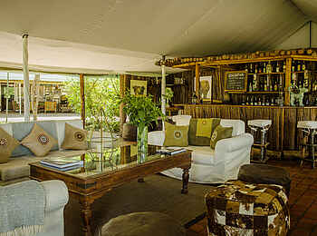 Little Governors' Camp: Lounge und Bar Little Governors' Camp: Lounge und Bar