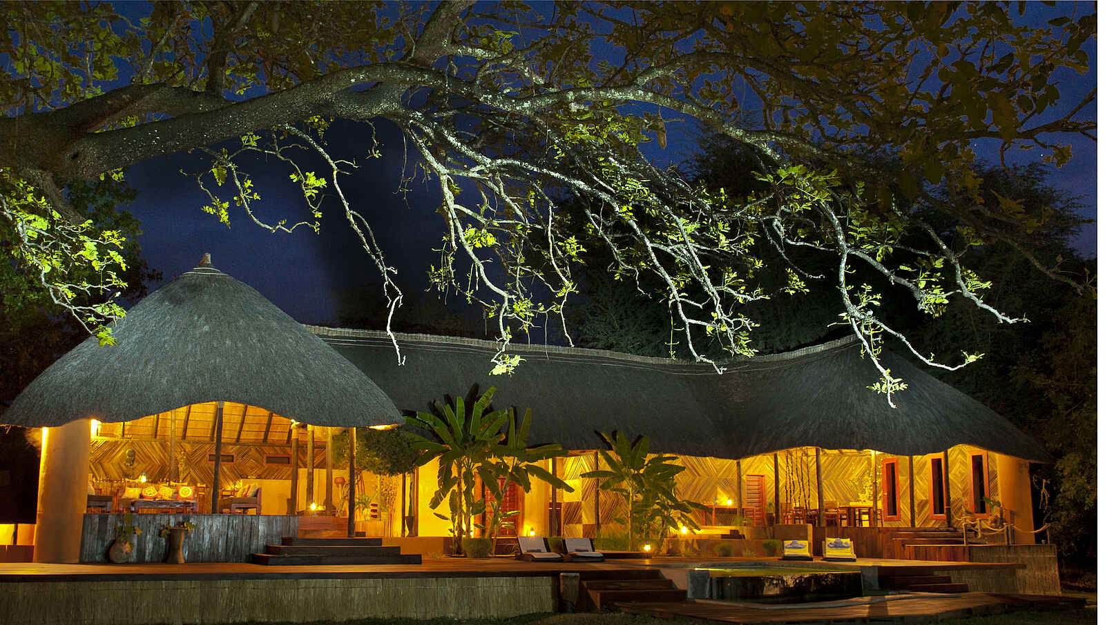 Luangwa River Camp: Nacht Luangwa River Camp: Nacht