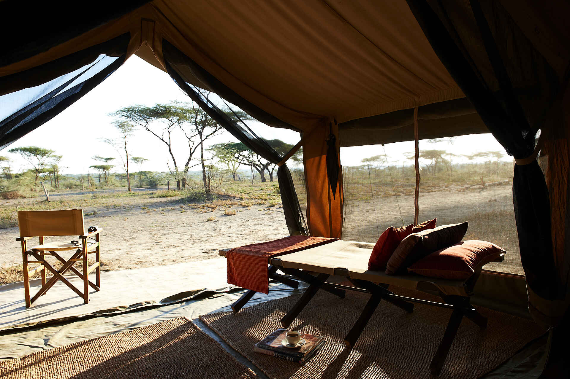 Olakira Migration Camp: Private Veranda