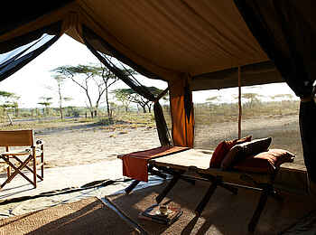 Olakira Migration Camp: Private Veranda