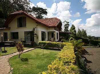 Onsea House: Grillarea des Country Inn