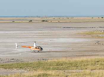San Camp: Helicopter