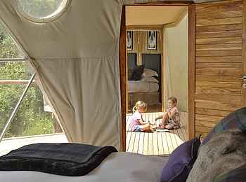 The Highlands Camp: Familienkuppel