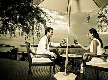 The Royal Livingstone: Auf dem Sonnendeck The Royal Livingstone: Auf dem Sonnendeck